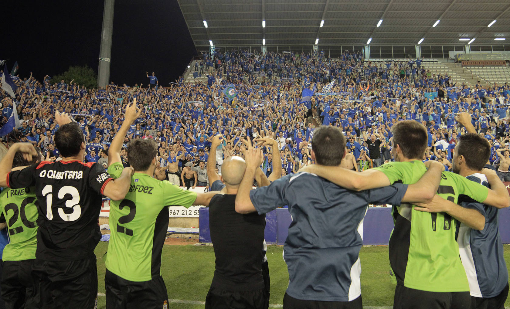 Las mejores imágenes del partido del Oviedo en Albacete